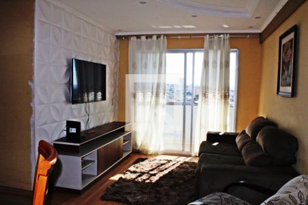 Sala de apartamento à venda com 3 quartos, 77m² em Vila Curuçá Velha, São Paulo