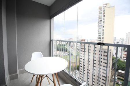 Studio à venda com 29m², 1 quarto e sem vagaVaranda