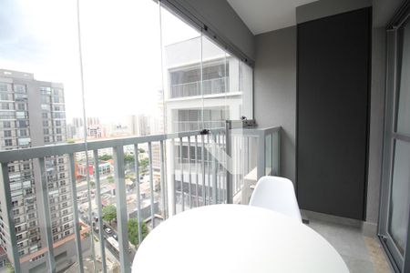 Studio à venda com 29m², 1 quarto e sem vagaVaranda