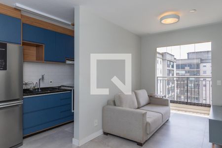 Sala de apartamento à venda com 2 quartos, 55m² em Vila Anastácio, São Paulo