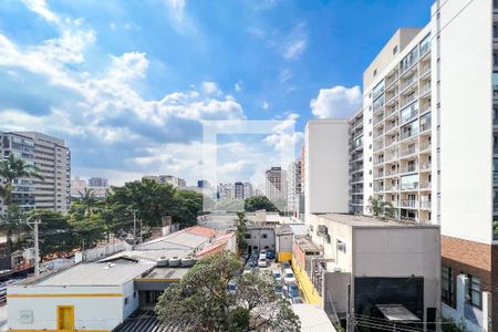 Vista  de apartamento à venda com 1 quarto, 31m² em Indianópolis, São Paulo
