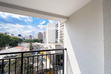 Sacada  de apartamento à venda com 1 quarto, 31m² em Indianópolis, São Paulo