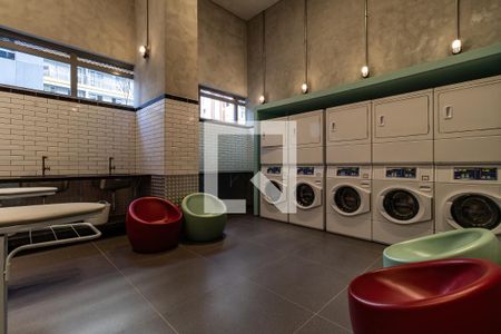 Apartamento para alugar com 24m², 1 quarto e sem vagaLavanderia