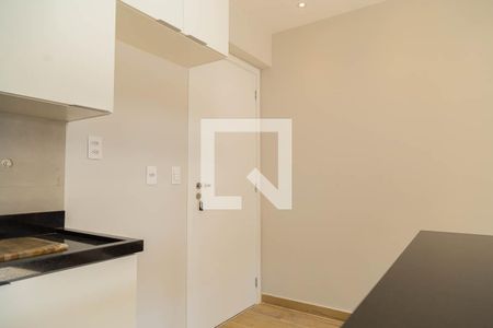 Cozinha de apartamento para alugar com 1 quarto, 35m² em Vila Guarani (z Sul), São Paulo
