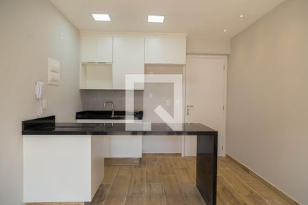 Cozinha de apartamento para alugar com 1 quarto, 35m² em Vila Guarani (z Sul), São Paulo