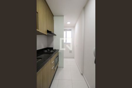 Cozinha de kitnet/studio para alugar com 1 quarto, 26m² em Brás, São Paulo
