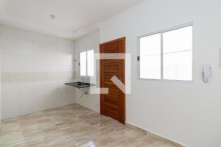 Sala / Cozinha de apartamento à venda com 1 quarto, 38m² em Chácara Seis de Outubro, São Paulo