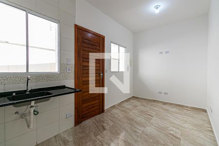 Sala / Cozinha de apartamento à venda com 1 quarto, 38m² em Chácara Seis de Outubro, São Paulo