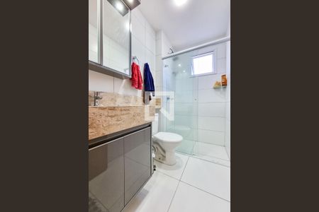 Banheiro da Suíte de apartamento para alugar com 3 quartos, 81m² em Vila Cardoso, São José dos Campos