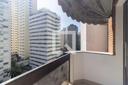 Varanda da Sala de apartamento à venda com 4 quartos, 220m² em Aclimação, São Paulo