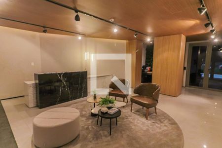 Studio para alugar com 24m², 1 quarto e sem vaga Studio para alugar com 24m², 1 quarto e sem vagaHall