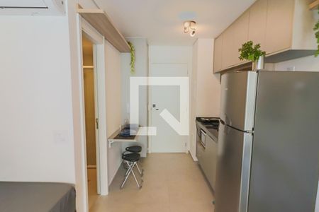 Studio para alugar com 24m², 1 quarto e sem vaga Studio para alugar com 24m², 1 quarto e sem vagaStudio - Quarto e Cozinha