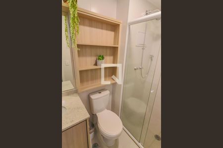 Studio para alugar com 24m², 1 quarto e sem vaga Studio para alugar com 24m², 1 quarto e sem vagaBanheiro