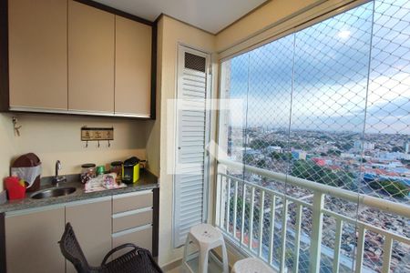 Varanda da Sala de apartamento à venda com 3 quartos, 80m² em Ponte Preta, Campinas