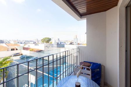 Varanda da Sala de apartamento para alugar com 2 quartos, 58m² em Vila Carrão, São Paulo