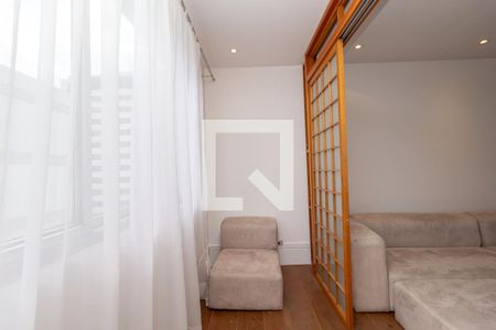 Sala estar varanda de apartamento para alugar com 3 quartos, 175m² em Jardim Paulista, São Paulo