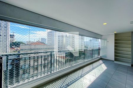 Varanda da Sala de apartamento para alugar com 2 quartos, 77m² em Belenzinho, São Paulo
