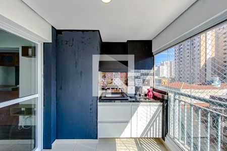 Varanda da Sala de apartamento para alugar com 2 quartos, 77m² em Belenzinho, São Paulo