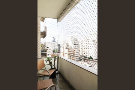 Varanda da Sala de apartamento para alugar com 3 quartos, 200m² em Vila Buarque, São Paulo