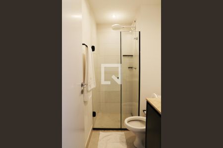 Banheiro de kitnet/studio à venda com 1 quarto, 22m² em Centro, São Paulo