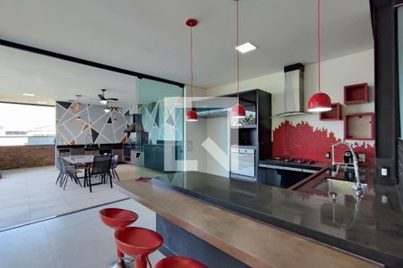 Cozinha de casa de condomínio à venda com 4 quartos, 520m² em Swiss Park, Campinas