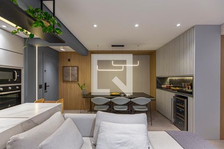 Apartamento à venda com 117m², 3 quartos e 2 vagas Apartamento à venda com 117m², 3 quartos e 2 vagasSala