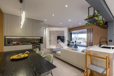 Apartamento à venda com 117m², 3 quartos e 2 vagas Apartamento à venda com 117m², 3 quartos e 2 vagasSala