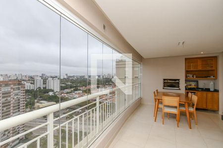 Varanda da Sala de apartamento à venda com 2 quartos, 107m² em Vila Cruzeiro, São Paulo