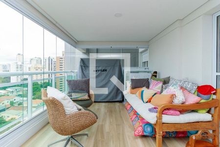 Sala - Varanda de apartamento para alugar com 3 quartos, 155m² em Brooklin Paulista, São Paulo