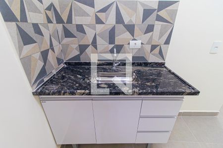 Cozinha de kitnet/studio para alugar com 1 quarto, 20m² em Consolação, São Paulo