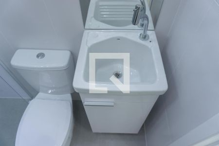 Banheiro de kitnet/studio para alugar com 1 quarto, 20m² em Consolação, São Paulo