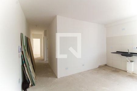 Sala/Cozinha de apartamento para alugar com 2 quartos, 50m² em Vila Carmosina, São Paulo
