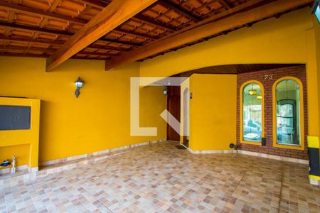 Garagem de casa à venda com 3 quartos, 180m² em Vila Scarpelli, Santo André
