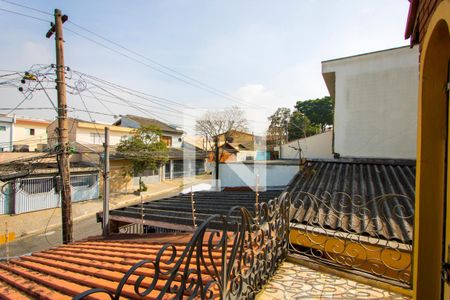 Varanda do quarto 1 de casa à venda com 3 quartos, 180m² em Vila Scarpelli, Santo André