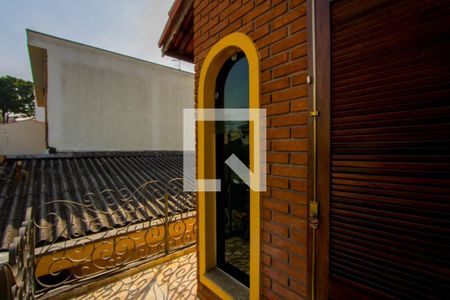 Varanda do quarto 1 de casa à venda com 3 quartos, 180m² em Vila Scarpelli, Santo André