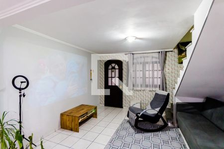 Sala de casa para alugar com 3 quartos, 150m² em Vila Camilopolis, Santo André