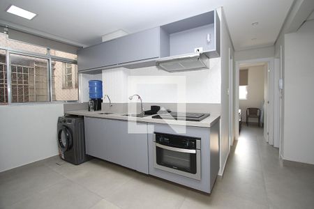 Cozinha Americana de apartamento à venda com 2 quartos, 58m² em Pinheiros, São Paulo