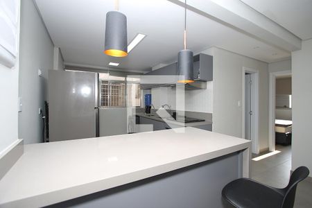 Cozinha Americana de apartamento à venda com 2 quartos, 58m² em Pinheiros, São Paulo