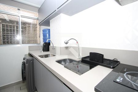 Cozinha Americana de apartamento para alugar com 2 quartos, 58m² em Pinheiros, São Paulo