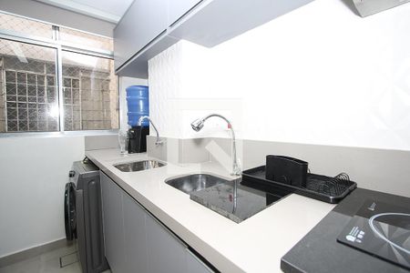 Cozinha Americana de apartamento à venda com 2 quartos, 58m² em Pinheiros, São Paulo