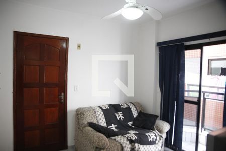 sala de apartamento para alugar com 1 quarto, 45m² em Guilhermina, Praia Grande