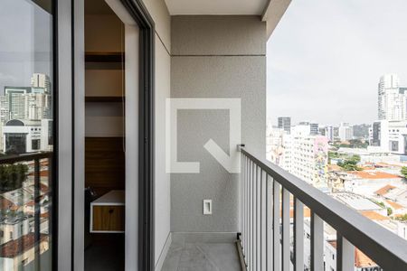 Apartamento para alugar com 27m², 1 quarto e sem vagaVaranda