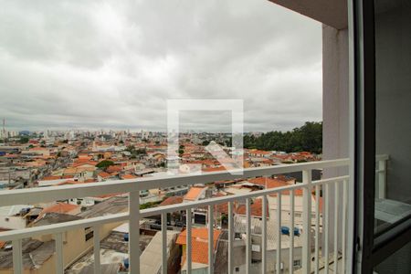 Varanda de kitnet/studio para alugar com 1 quarto, 26m² em Vila Nilo, São Paulo