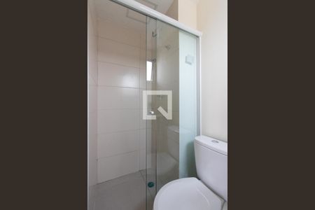 Banheiro de kitnet/studio à venda com 1 quarto, 26m² em Vila Nilo, São Paulo