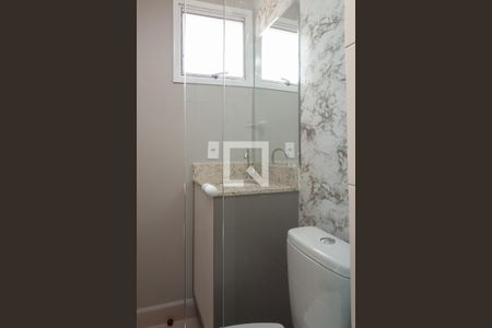 Banheiro de kitnet/studio à venda com 0 quarto, 26m² em Vila Nilo, São Paulo