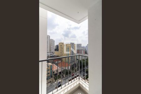 Varanda da Sala de apartamento para alugar com 1 quarto, 36m² em Liberdade, São Paulo