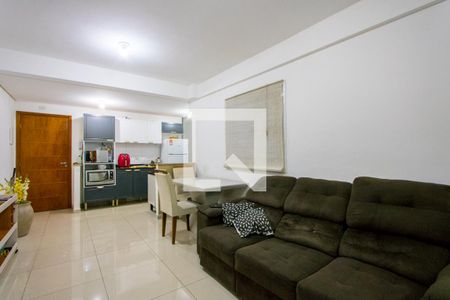 Sala de apartamento à venda com 2 quartos, 110m² em Vila Assunção, Santo André
