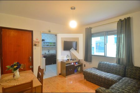 Sala de apartamento à venda com 1 quarto, 45m² em Nossa Senhora das Gracas, Canoas
