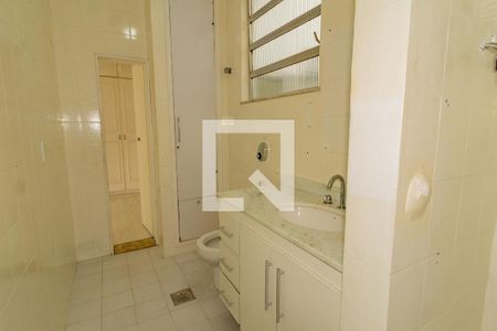 Detalhe do banheiro da suíte  de apartamento para alugar com 1 quarto, 76m² em Jardim Botânico, Rio de Janeiro