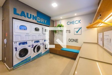 Studio à venda com 26m², 1 quarto e sem vagaÁrea comum - Lavanderia 